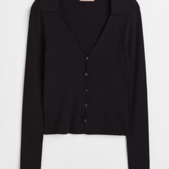 H&M Ribbed Knit Cardigan - Picture 6 of 7